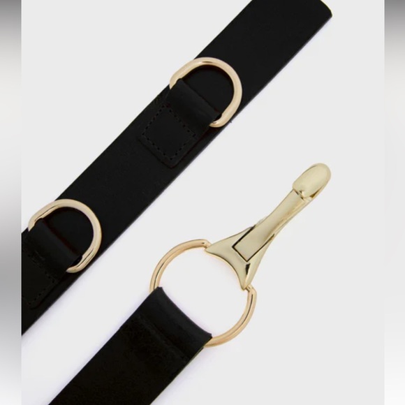 Black Snaffle Belt
